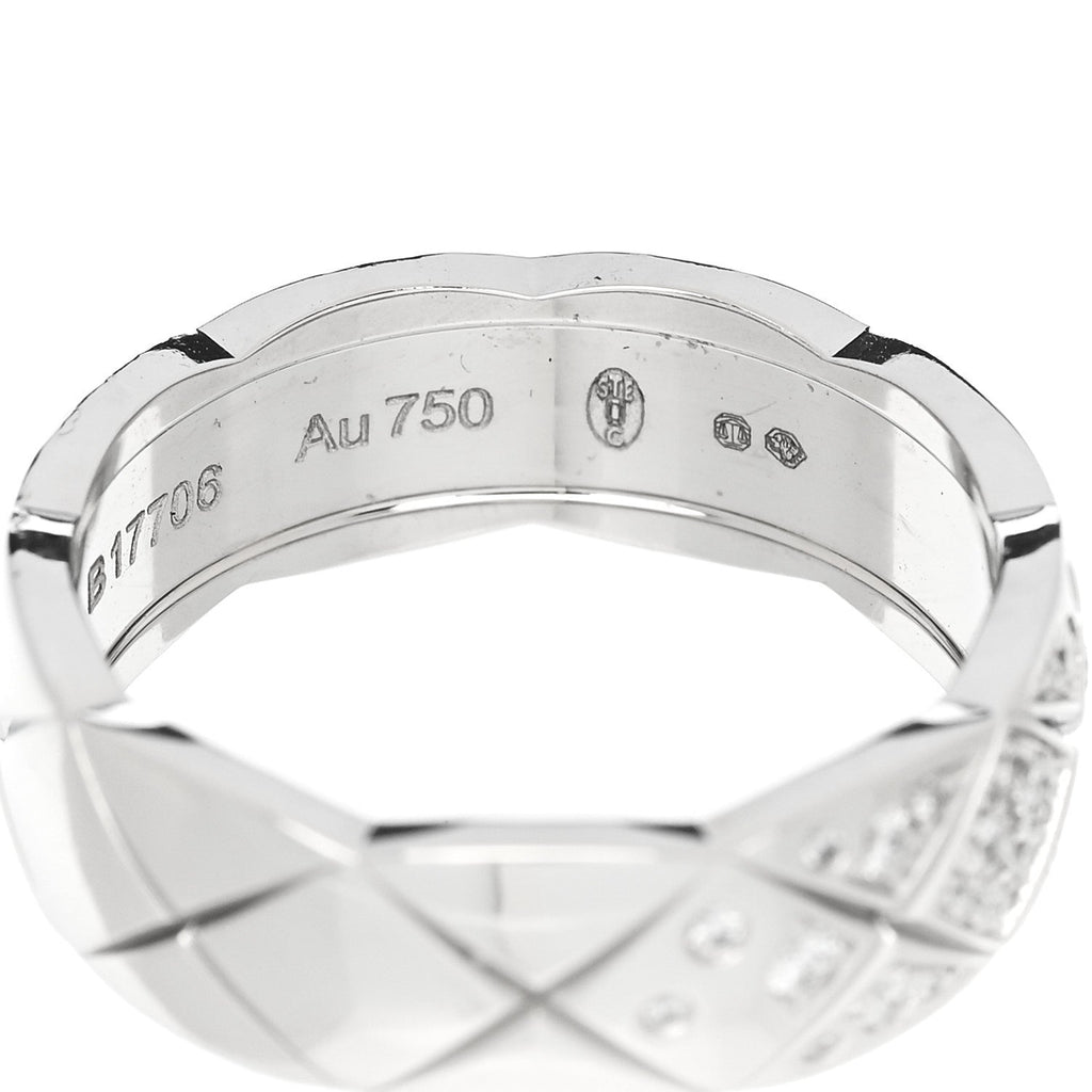 ドッゾペット 18K ホワイトゴールド ダイヤモンド スモール リング 56 7.75（カスタマイズ対応）
