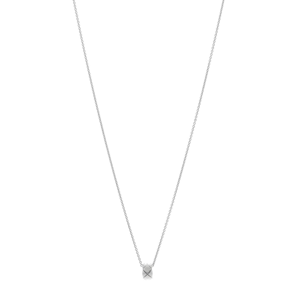 18K ホワイトゴールド ペンダント ネックレス（カスタマイズ対応）
