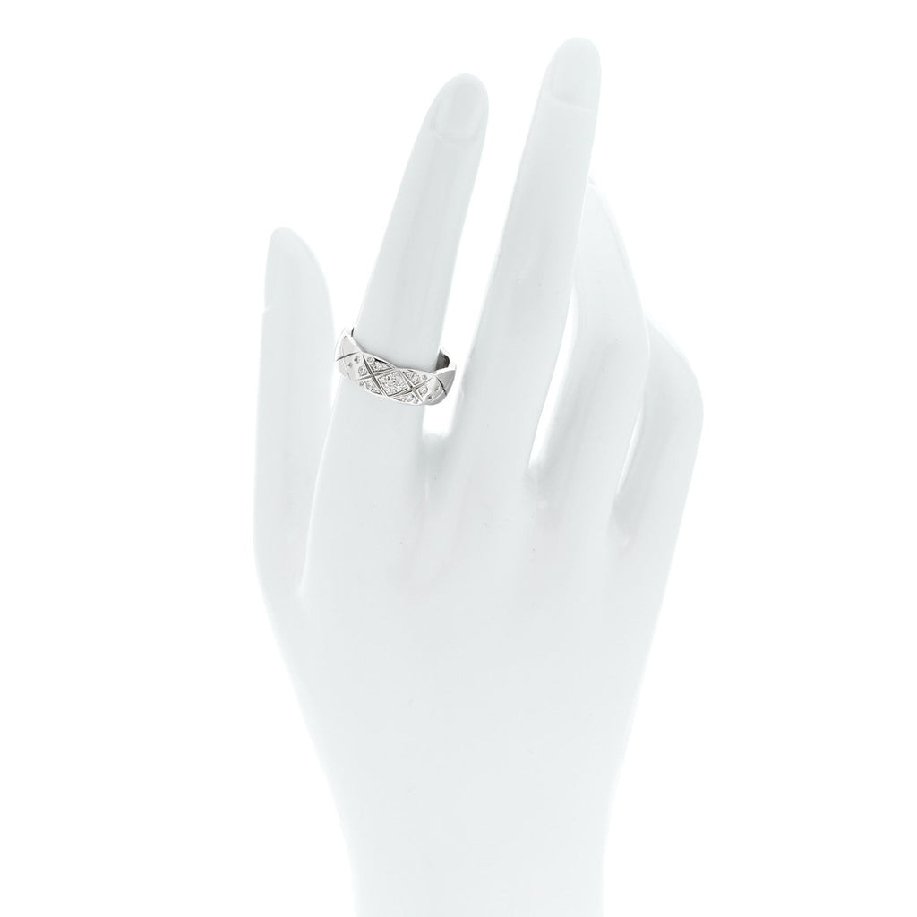 ドッゾペット 18K ホワイトゴールド ダイヤモンド スモール リング 56 7.75（カスタマイズ対応）