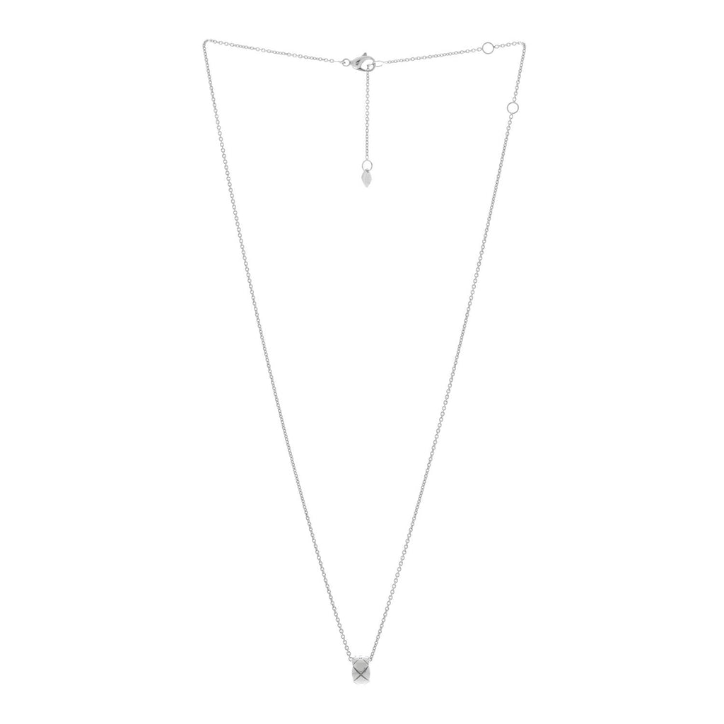 18K ホワイトゴールド ペンダント ネックレス（カスタマイズ対応）