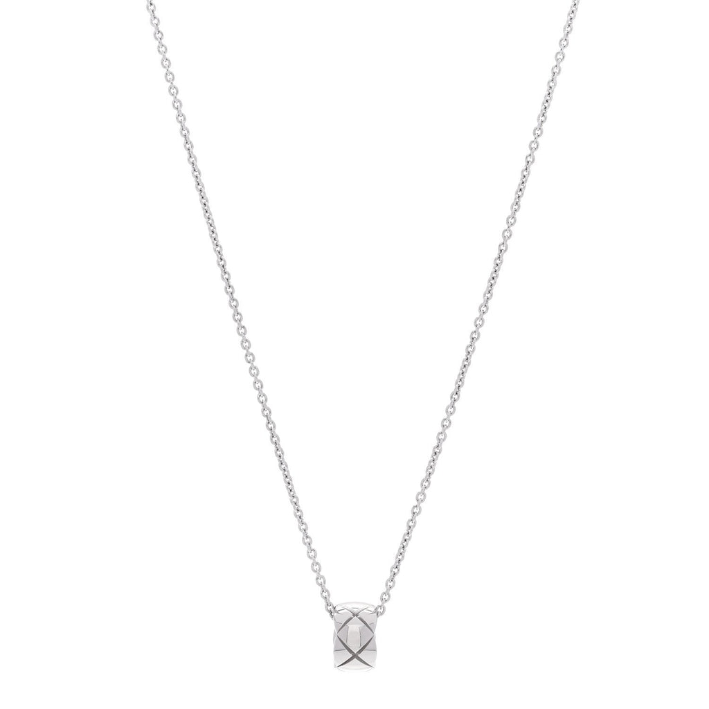 18K ホワイトゴールド ペンダント ネックレス（カスタマイズ対応）