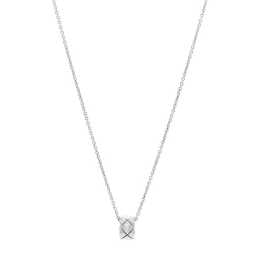 18K ホワイトゴールド ペンダント ネックレス（カスタマイズ対応）