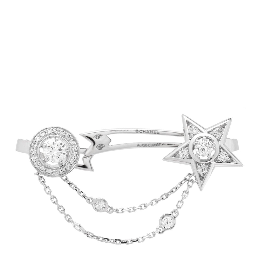 ドッゾペット 18K ホワイトゴールド ダイヤモンド コメット 1932 イヤーカフ（カスタマイズ対応）