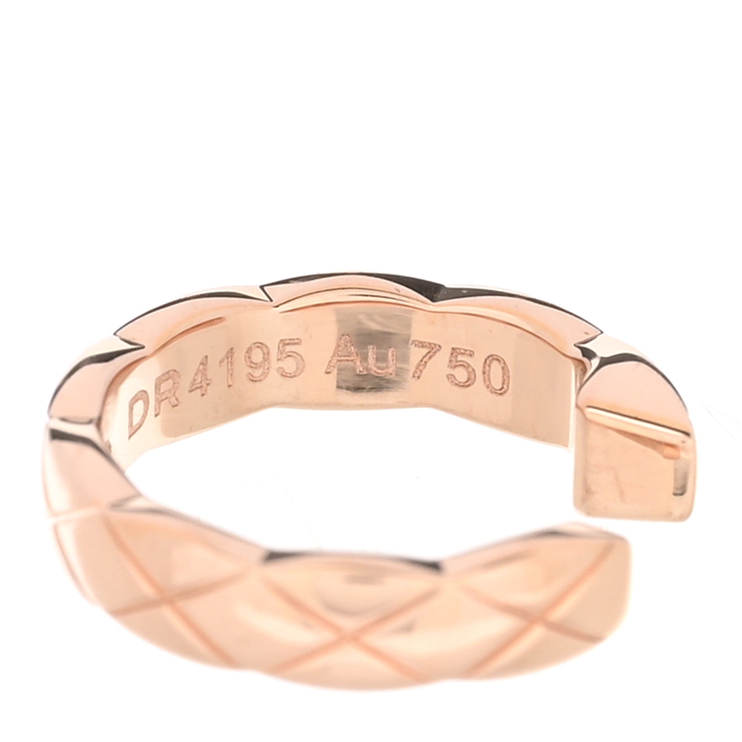 18K ベージュゴールド シングル イヤーカフ ピアス（カスタマイズ対応）